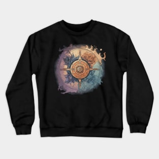 MTG | Faded Guild Wheel, gamer Crewneck Sweatshirt